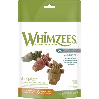 Whimzees Alligator Large 6 Count