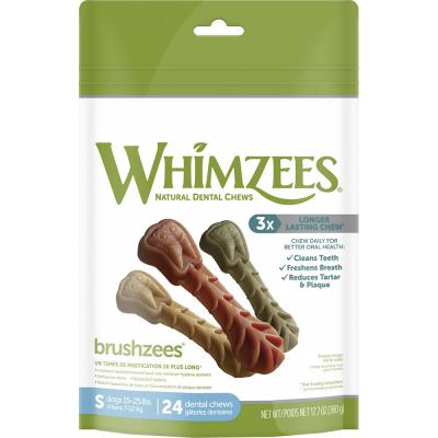 Whimzees Brushzees Small 24 Count