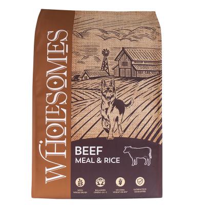 Wholesomes Beef Meal & Rice Dog Food 40 lb.