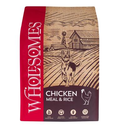 Wholesomes Chicken Meal & Rice Dog Food 40 lb.