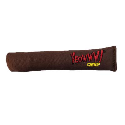 Yeowww Catnip Brown Cigar Cat Toy