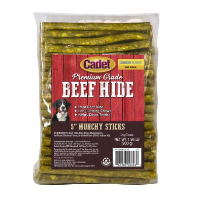 cadet-beef-hide-5-inch-munchy-sticks-chicken-100-pack