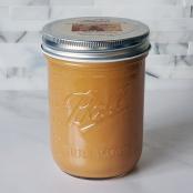 Pumpkin Caramel Crunch Mason Jar Soy Candle 16 oz.