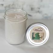 White Currant Mason Jar Soy Candle 16 oz.