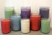 SOY CANDLE BLUEBERRY MUFFIN 8 oz.