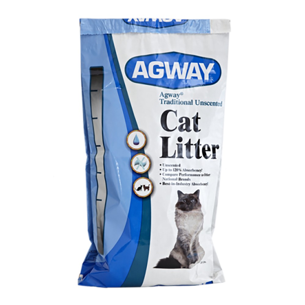 Agway Cat Litter Unscented Traditional 25 lb.
