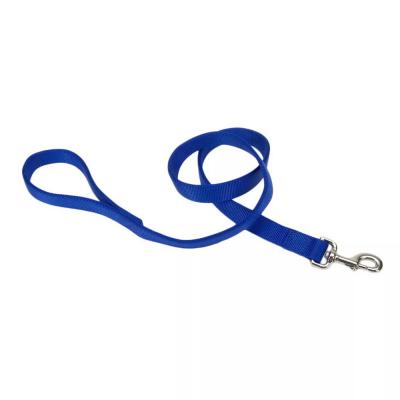 coastal-double-ply-nylon-dog-leash-blue