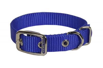 Nylon Dog Collar 5/8 X 18 IN Blue - Temporarily out of stock