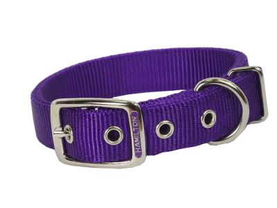 Nylon Dog Collar 1 X 20 IN Purple - Temporarily out of stock