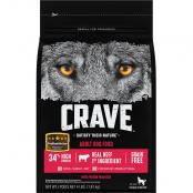 Crave Beef Grain Free Adult Dog Food 4 lb.
