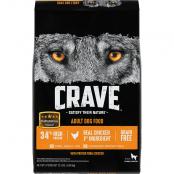Crave Chicken Grain Free Adult Dog Food 22 lb.