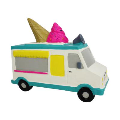 Multipet Latex Ice Cream Truck Squeaking Dog Toy
