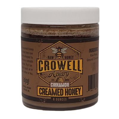 Local Creamed Honey Cinnamon 8 oz.