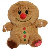 Hero Chuckles Holiday Dog Toy Gingerbread Man Large