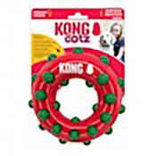 Kong Dog Holiday Dotz Ring Lg