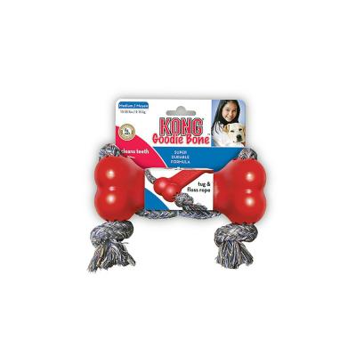 Kong Classic Goodie Bone W/Rope Extra Small. - Temporarily out of stock