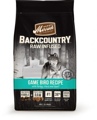 MERRICK BACKCOUNTRY GAME BIRD 20 LB - Temporarily out of stock