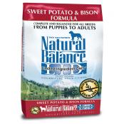 Natural Balance LID Swt Pot/Bsn 15 lb.