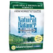Natural Balance LID Lamb/Rice 4.5 lb.