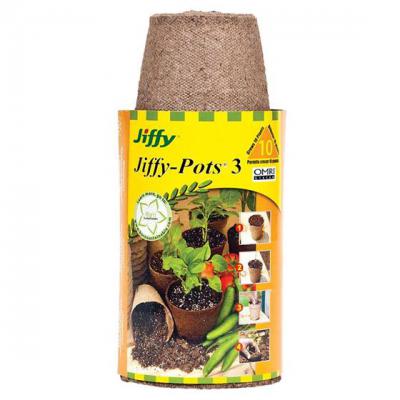 Jiffy Biodegradable Seed Starting Jiffy-Pots 3 Inch 10 Count