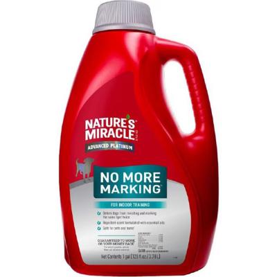 Nature's Miracle Advanced Platinum Dog No More Marking Stain & Odor Remover With Repellent 128 oz.