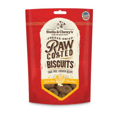 STELLA & CHEWY FD RAW COATED BISCUITS CHCKN 9 oz.