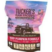 Tuckers Cat Raw Frozen Beef & Pumpkin 24 oz.