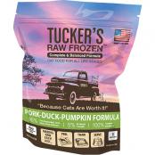 Tuckers Cat Raw Frozen Duck & Pumpkin 24 oz.